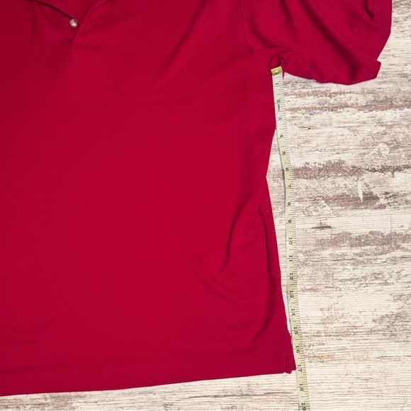Lands' End Vibrant Red Polo Shirt - Picture 4 of 5